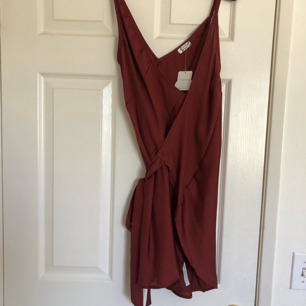 Free People Like Me Or Love Me Slip Dress in Cowboy, size Medium